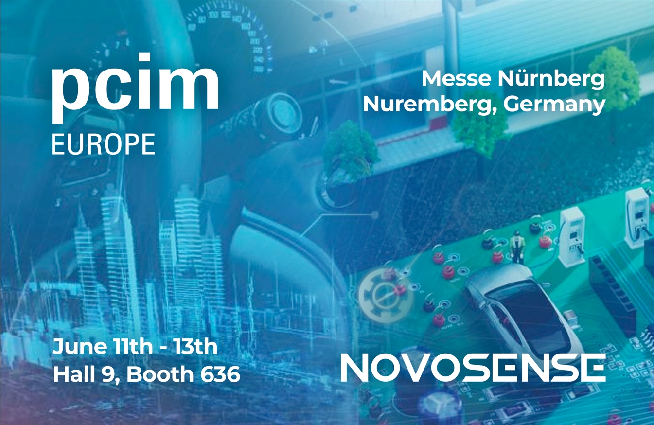 NOVOSENSE、PCIM Europe 2024で車載設計と産業制御を簡素化する最新のセンサー、シグナルチェーン、パワーマネージメントICを展示
